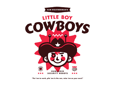 little boy cowboys