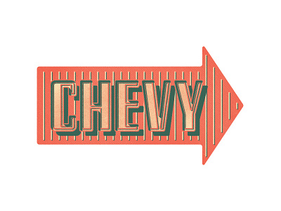 Chevy chevy sign