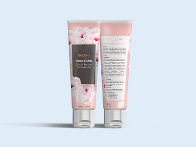 Packaging Layout - Beby cream