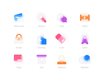 Glass Icon icon ui 图标