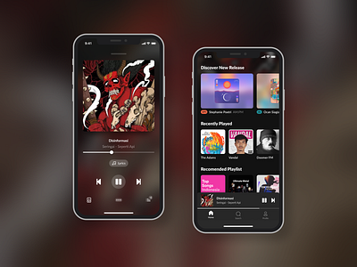 Music Streaming App Exporation Design