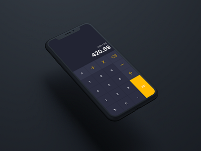 Calculator App UI Design