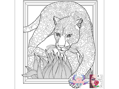 11 Line art for mobile app "Art Coloring - Coloring Book" adobe illustrator antistress art color by number lineart mobile app vector art