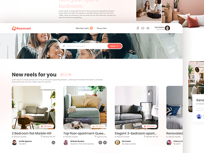 Roommate finding platform