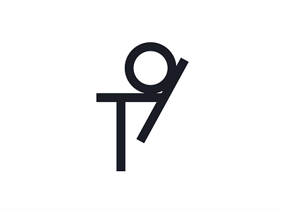 T9 buro logo design logo vector