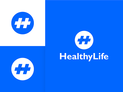 30 Days of Logos | 07 - Healthy Life branding challenge design fitness flat graphic design gym gym logo healthy illustrator logo logo design minimal vector