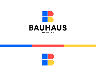 30 Days of Logos | 12 - Bauhaus bauhaus bauhaus100 branding challenge design design studio flat graphic design illustrator logo logo design minimal vector
