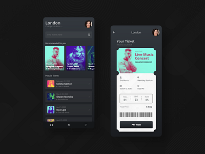 Concert Ticket App