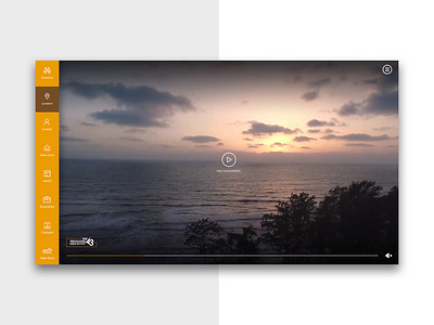 Video tour Landing page dashboad ui ux ui deisgn video video tour