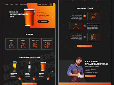 Beerset design flat minimal ui ux web