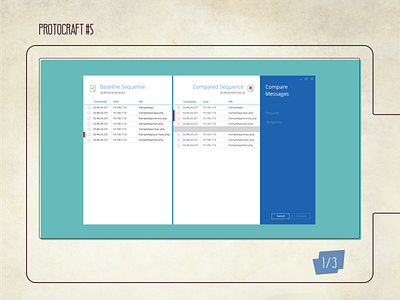 API Comparison business app design desktop app interaction design testing ux ui