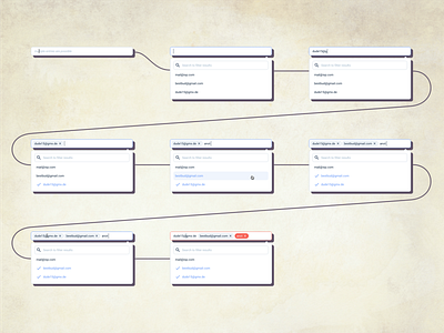 New Component design design system interaction design ux ui web