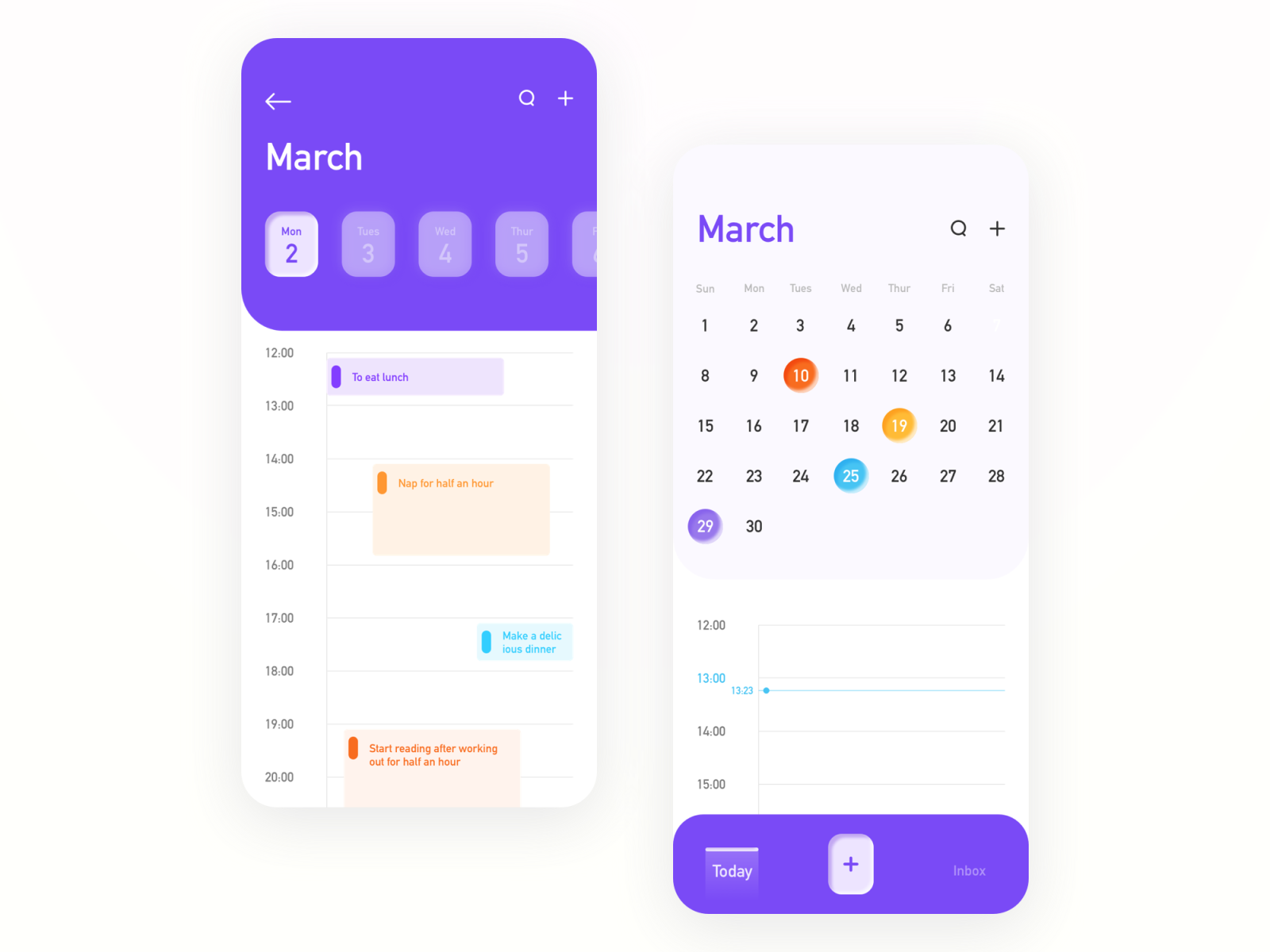 Calendar APP