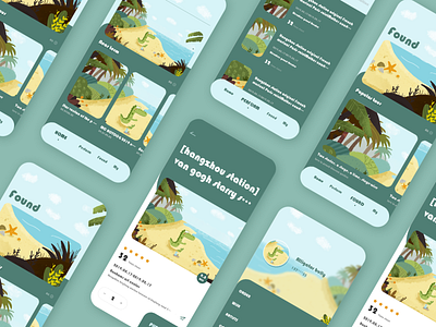 More and more design illustration ui