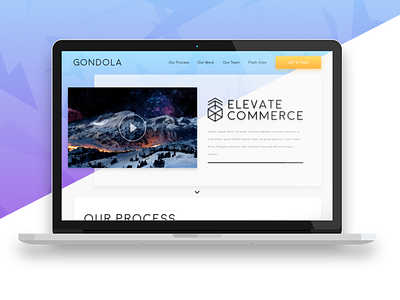 Gondola Concept e commerce web design