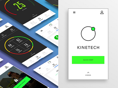 Kinetech app performance sports training wearable