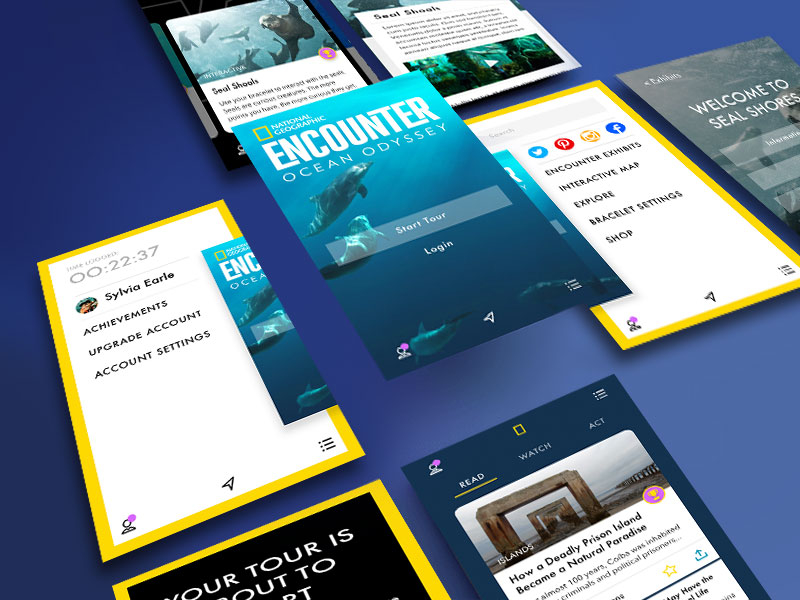 Nat Geo Encounter Ocean Odyssey Concept App By Brandon Allen On Dribbble