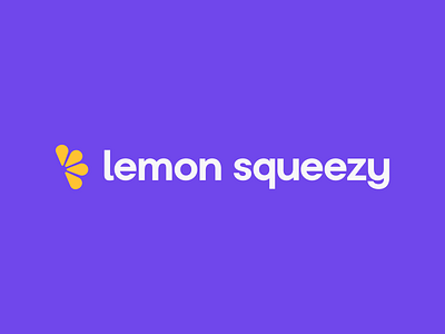 Lemon Squeezy branding coming soon landing page logo