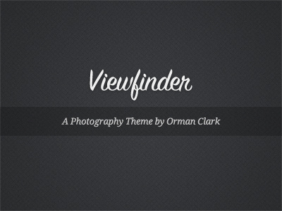 Viewfinder WordPress Theme