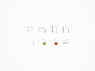 File Icons 2 files free freebie icons note paper zip