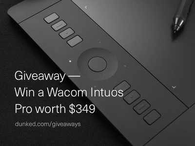 Wacom Intuos Pro Giveaway