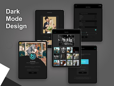Ipad Dark Mode Sample Design dark app dark mode dark theme dark ui ipad