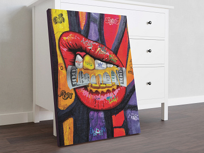 Lips Canvas