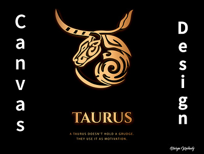 Zodiac-Taurus-Wall Art adobe illustrator canvas design design draw drawing graphic design illustration mihaly taurus upwork vargamihaly vector wall art zodiac