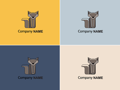Fox Bussines Logo adobe illustrator brand branding business design draw fox icon logo vector