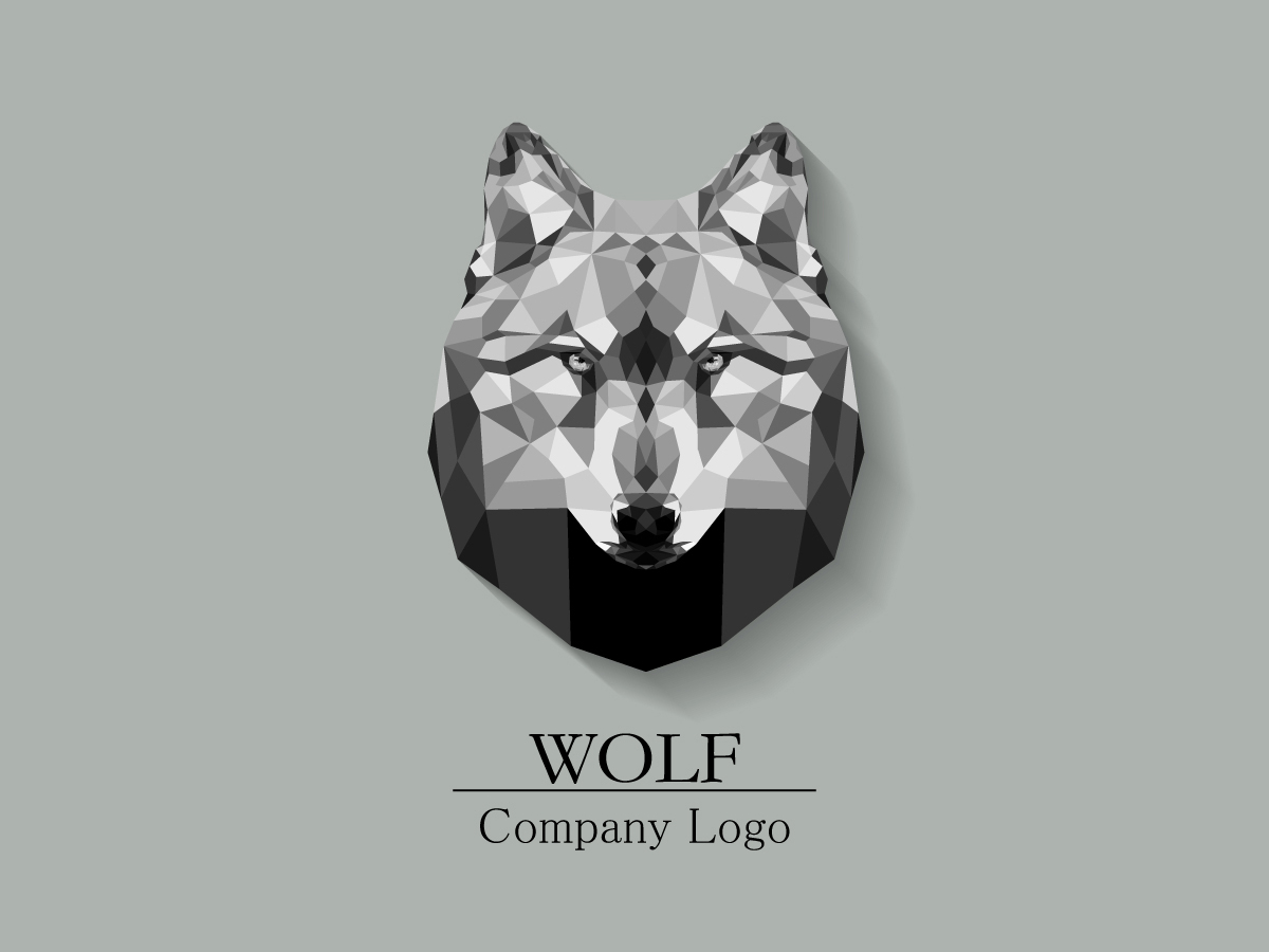 Wolf logo. by Mihaly Varga on Dribbble