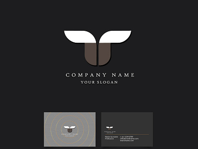 Company Logo adobe illustrator brand brand kit branding business card business logo company logo company name design logo vector your slogan