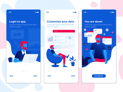 UI/UX Onboarding Concept