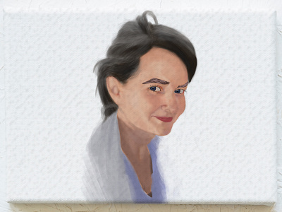 Diana Toma Canvas Portrait