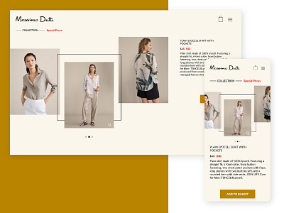 Special Offer clothes collection dailyinspiration dailyui dailyui036 digitaldesign discount massimodutti offer onlineshop price shirt shop special offer ui woman