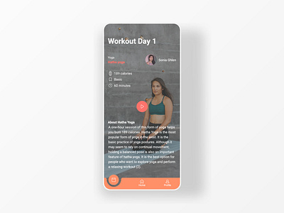 Workout app dailyinspiration dailyui ios ui userexperience ux webdesign workout tracker