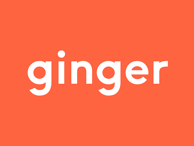 Face 37 x Ginger 2d commercial design digital ginger illustration lettering orange print typography wordart
