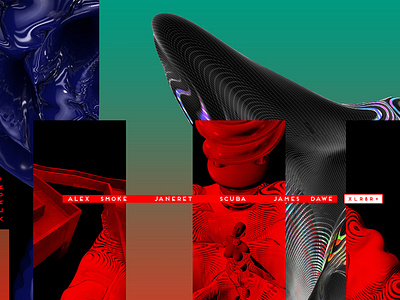 James Dawe 2d colour commercial design digital graphic design illustration illustrator james dawe jelly london photo collage