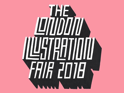 Biff x London Illustration Fair 2d colour design digital graphic design illustration illustrator jelly london lettering typography