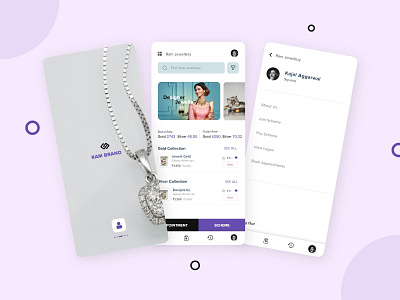 Jewellery App Design