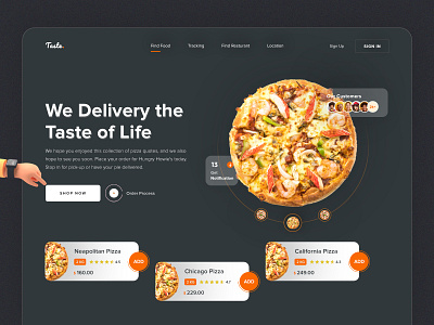 Food Delivery Banner