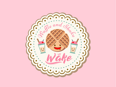 Waffle Logo.. yummy.. :D