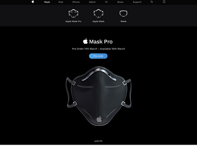 Apple Mask Pro - just.mt