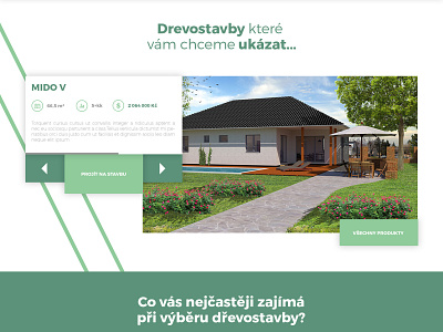 Product types for wooden building company design ui ux web website