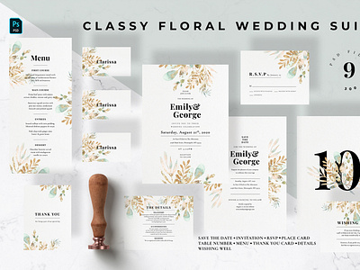 Classy Floral Wedding Suite