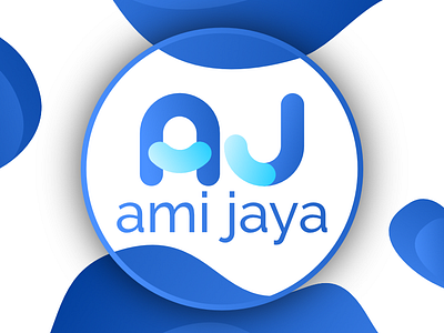 amijaya logo design