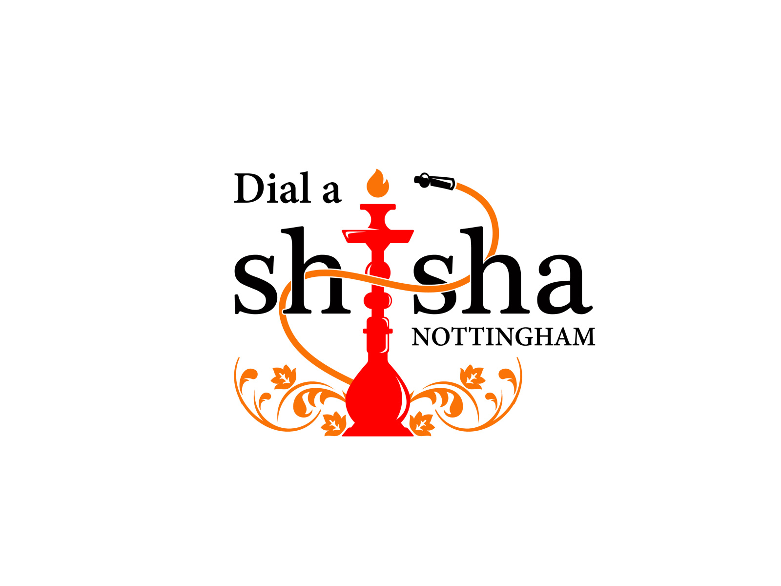 Dial a shisha Nottingham logo by Jake Smith on Dribbble