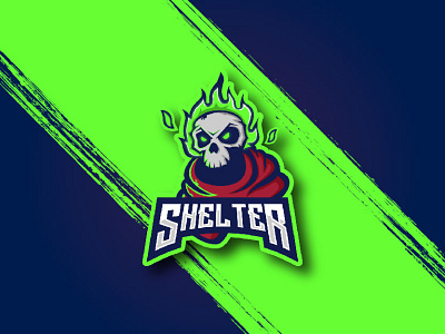 Shelter Esport Logo Concept dota2 esport for sale fortnite game gaming illustration mascot mascot gaming mascot logo