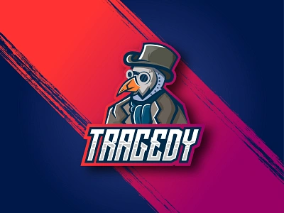 TRAGEDY ESPORT LOGO branding dota2 esport for sale fortnite game gaming illustration logo mascot mascot gaming mascot logo mixer twitch vector