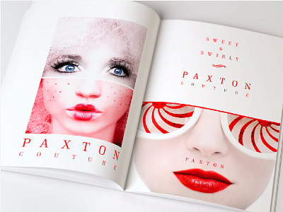 Paxton Couture editorial fashion layout magazine photo editing