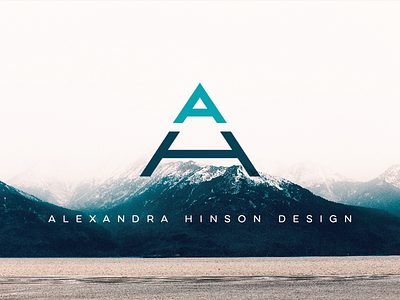Alexandra Hinson Monogram a ah h logo monogram